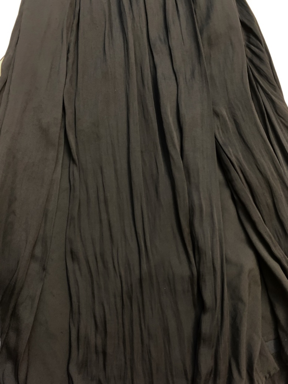 Banana Republic Flowy Black Sleeveless Maxi Dress 00P Petite Minimalist Capsule - Picture 6 of 12